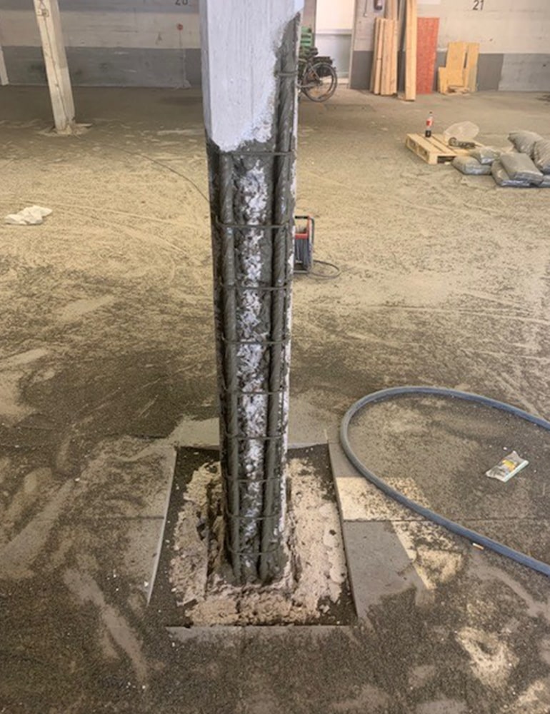 DESAWO Betoninstandsetzung Tiefgarage