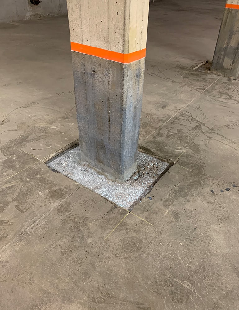 DESAWO Betoninstandsetzung Tiefgarage